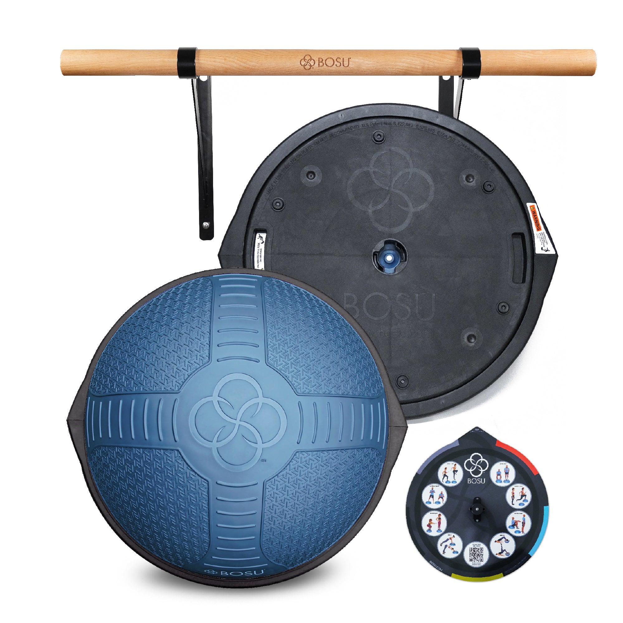 CorLok® NEXGEN™ HOME Balance Trainer + Balance Bar Bundle – BOSU