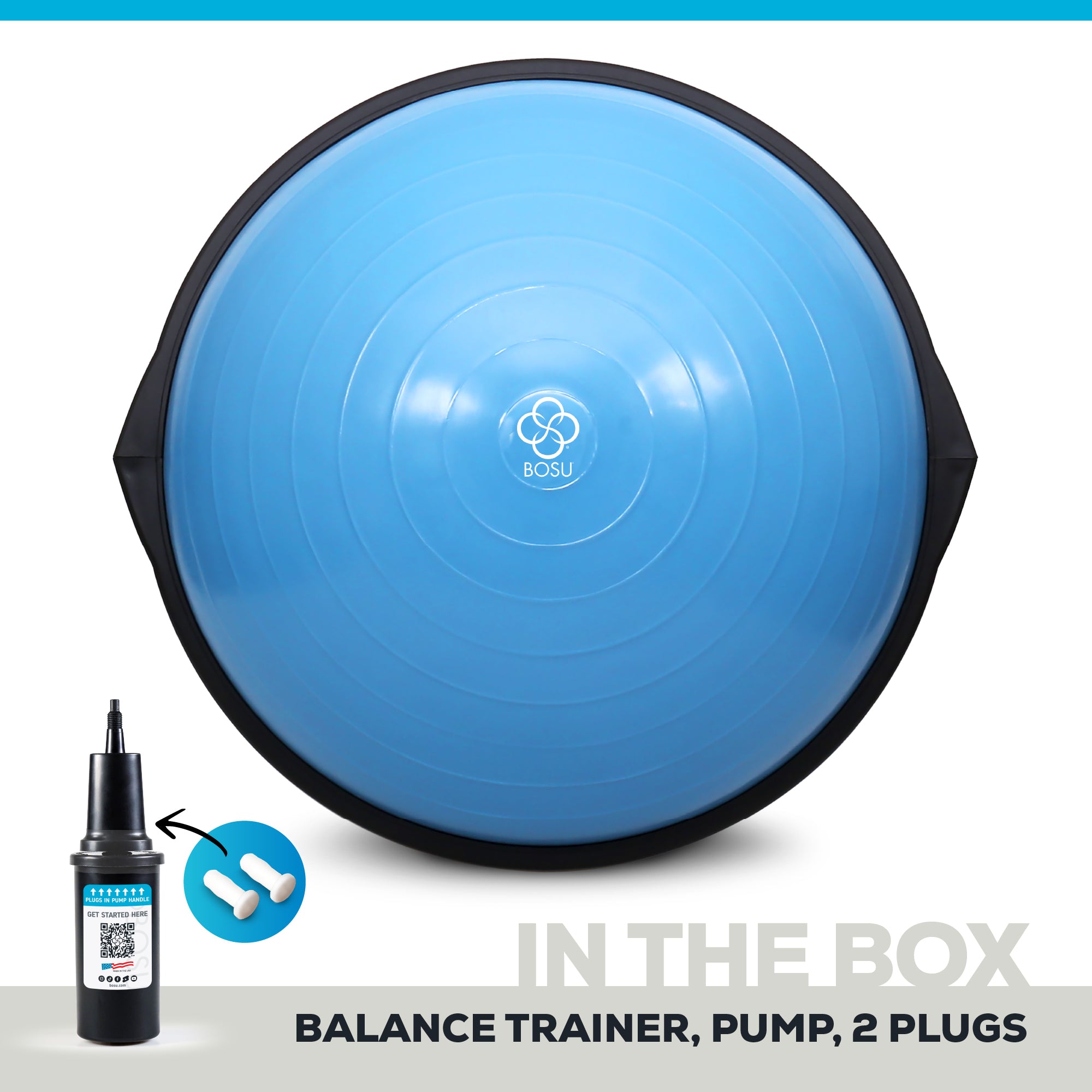 BOSU BALANCE TRAINER バランストレーナー Bosu Balance Trainer (black and lime green)