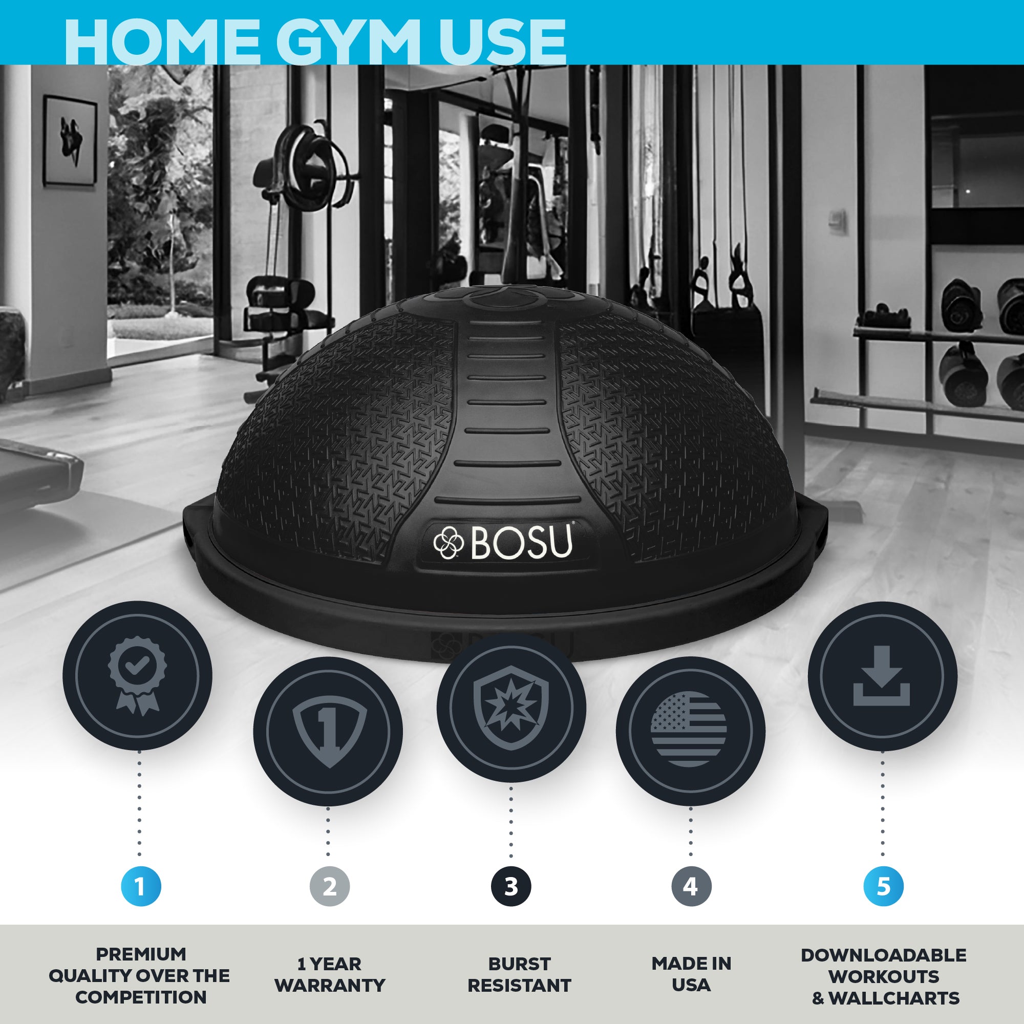NEXGEN™ HOME Balance Trainer – BOSU