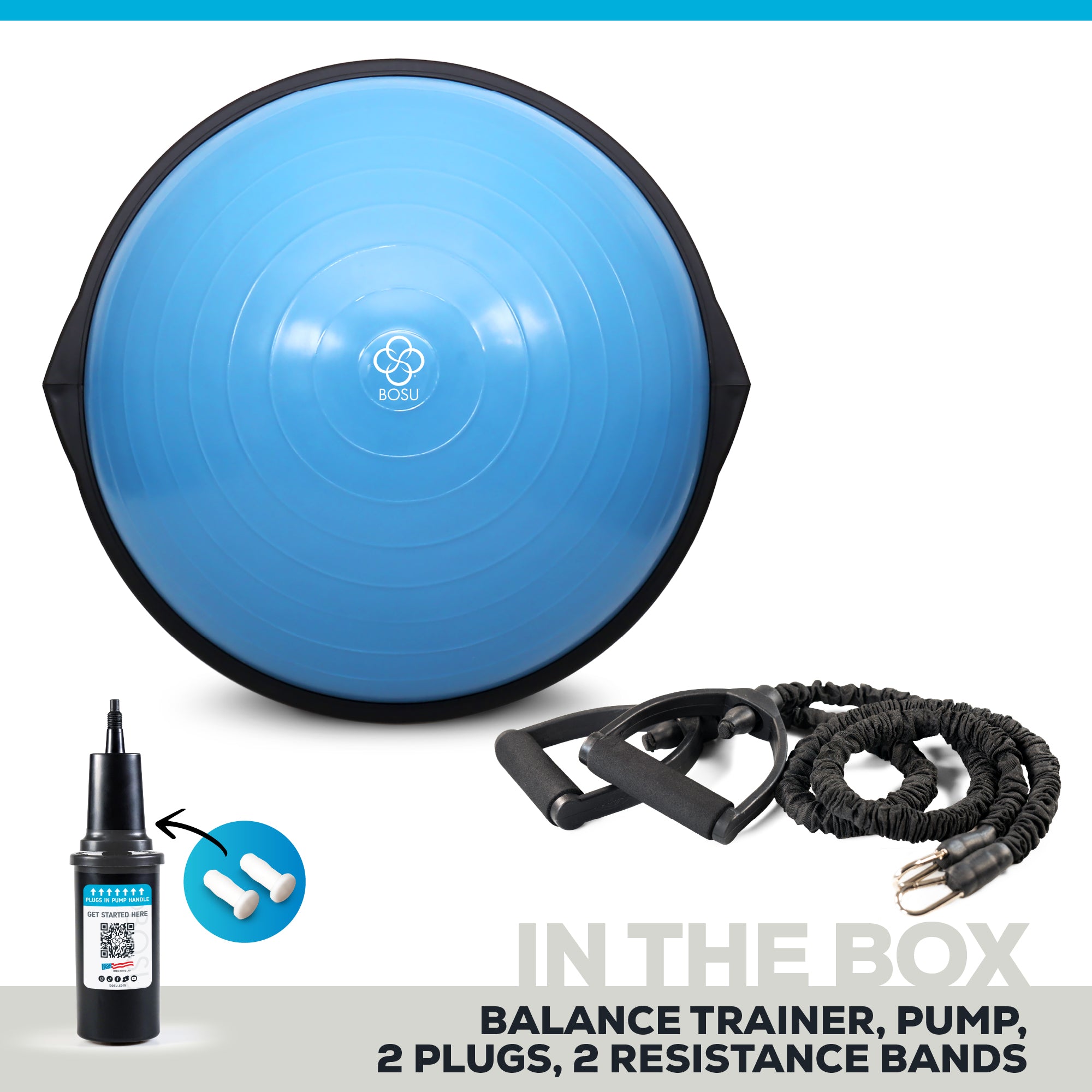 HOME Balance Trainer w/ Resistance Bands