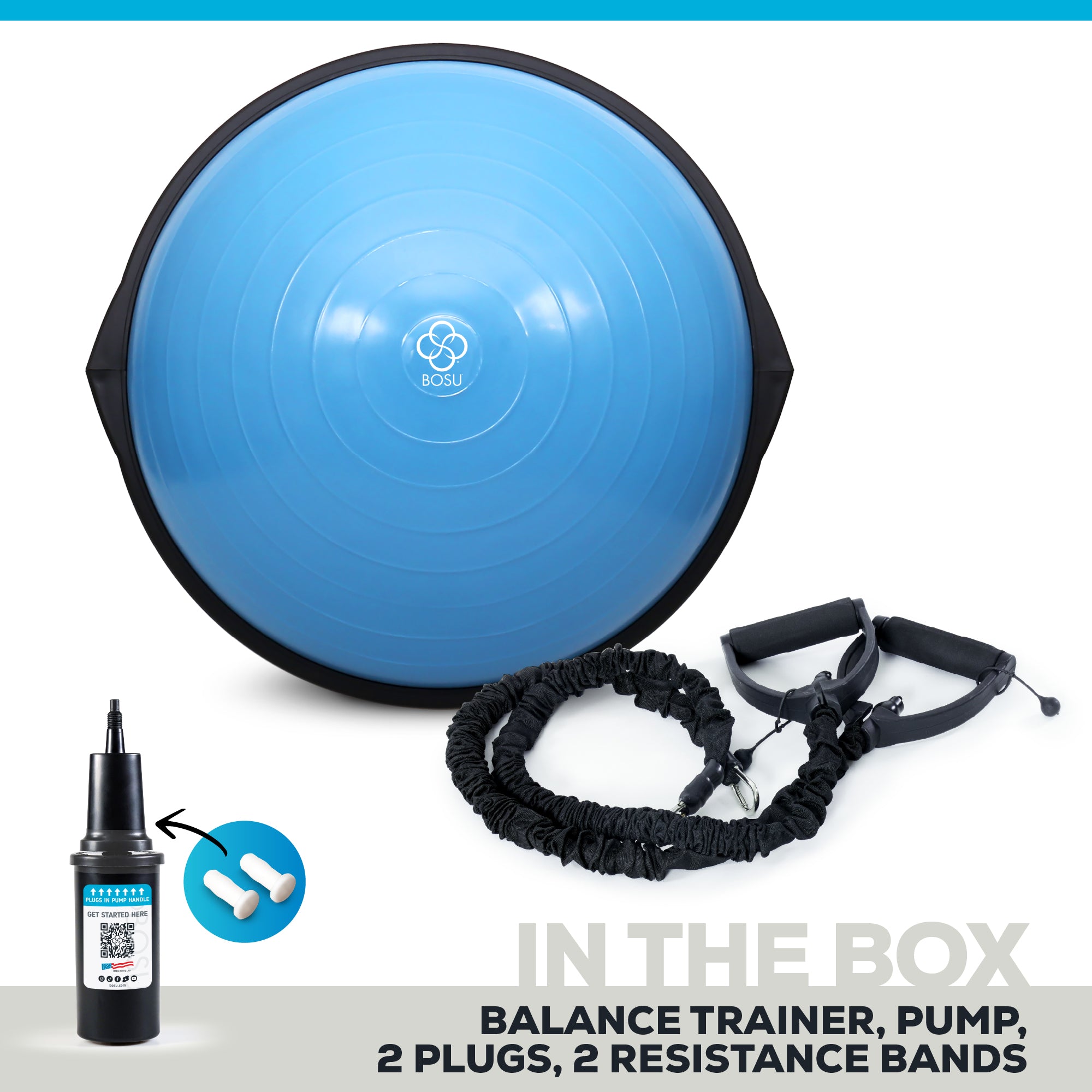 HOME Balance Trainer w/ Resistance Bands