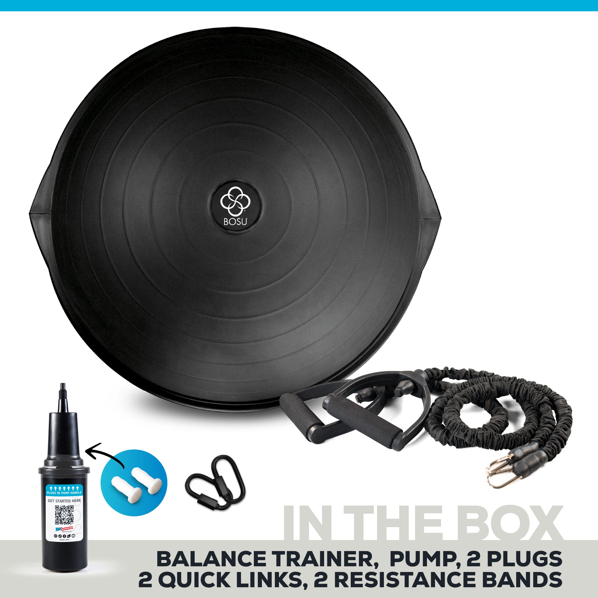 HOME Balance Trainer w/ Resistance Bands