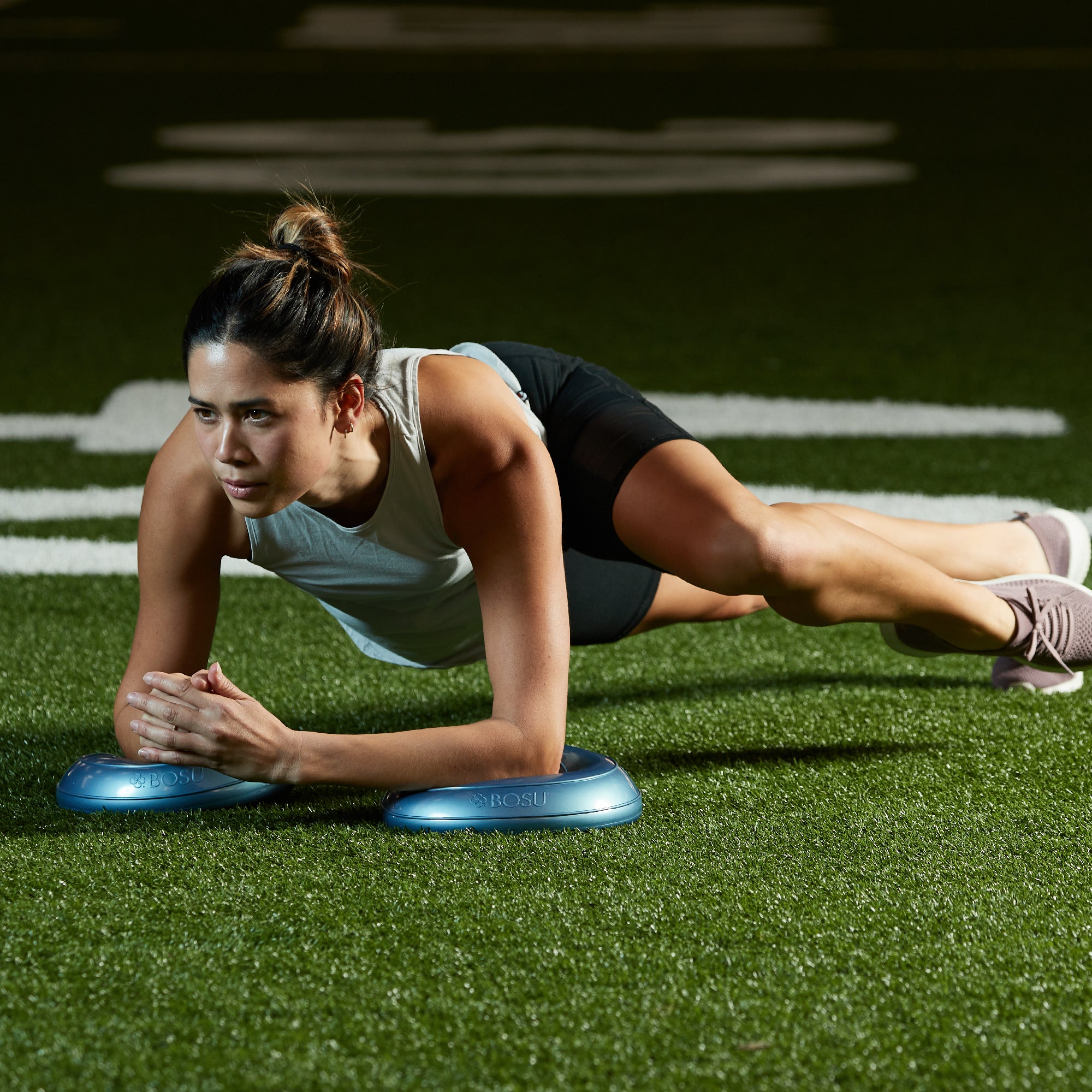 Knee Joint Bosu Ball Knee Stability Exercises Body Bosu Core Bosu