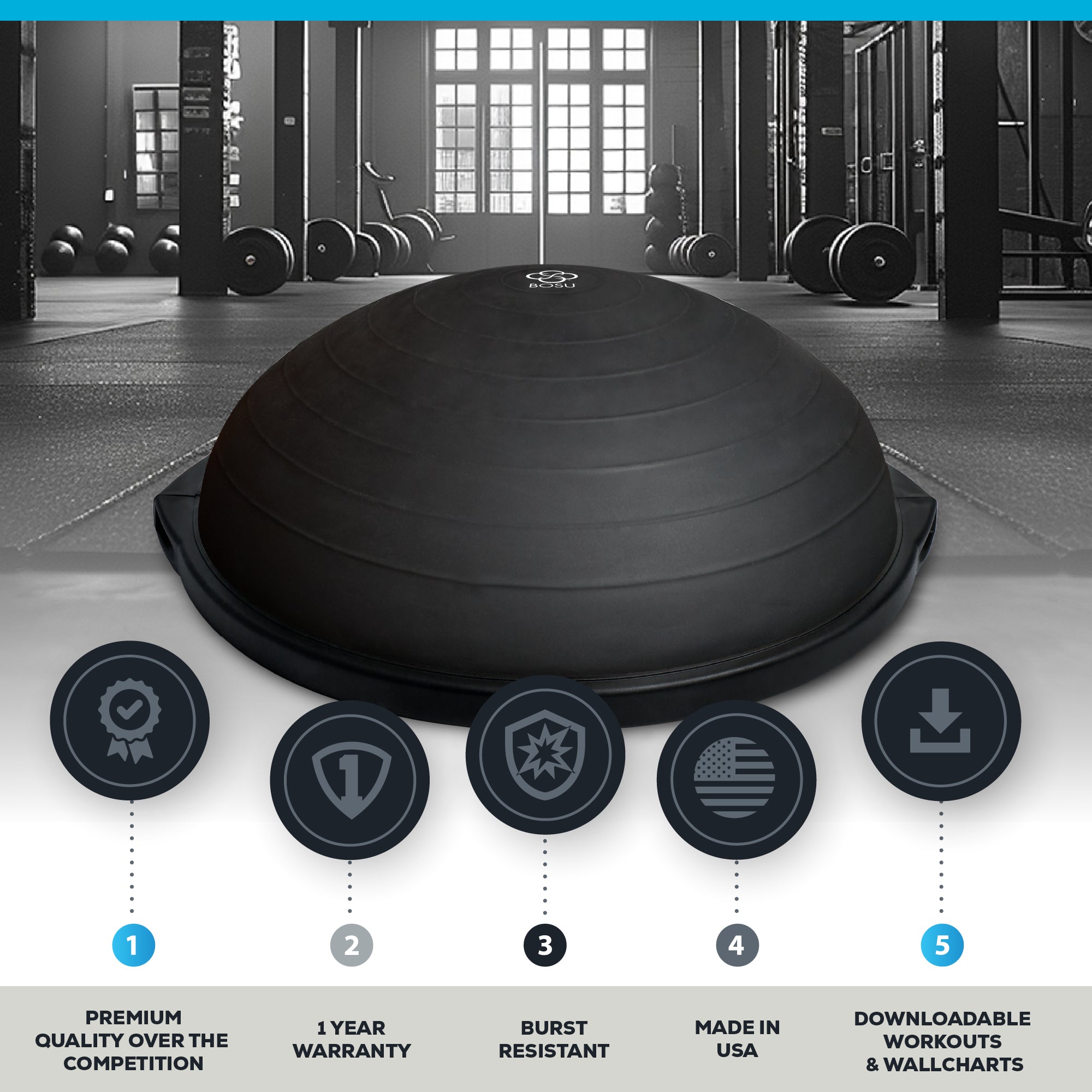 HOME Balance Trainer - Matte Black