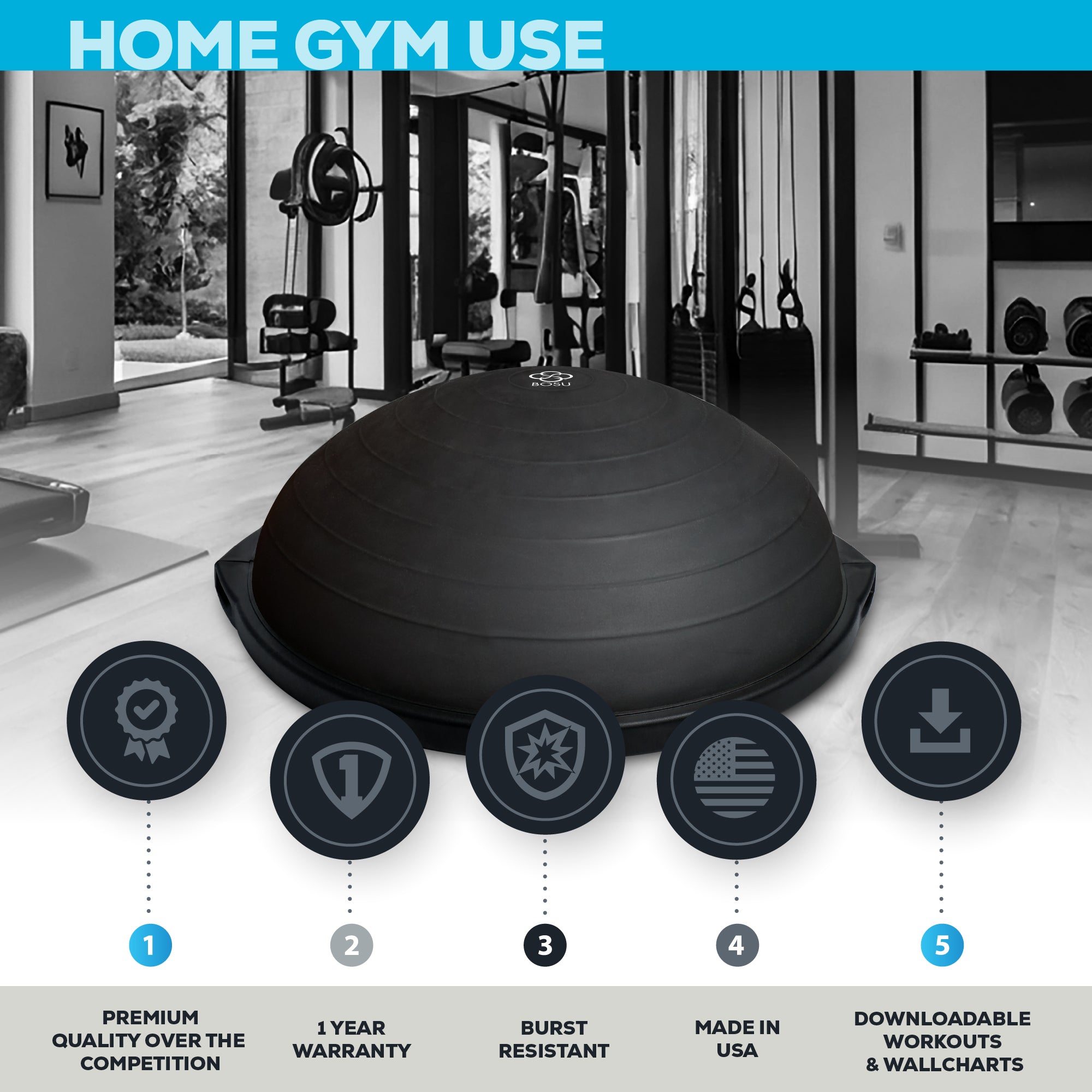 HOME Balance Trainer - Matte Black