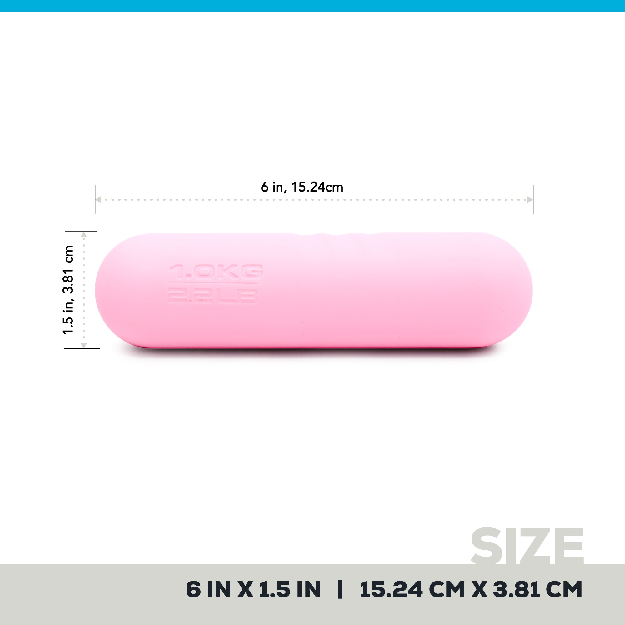 Hand Weights - 1KG/2.2LB