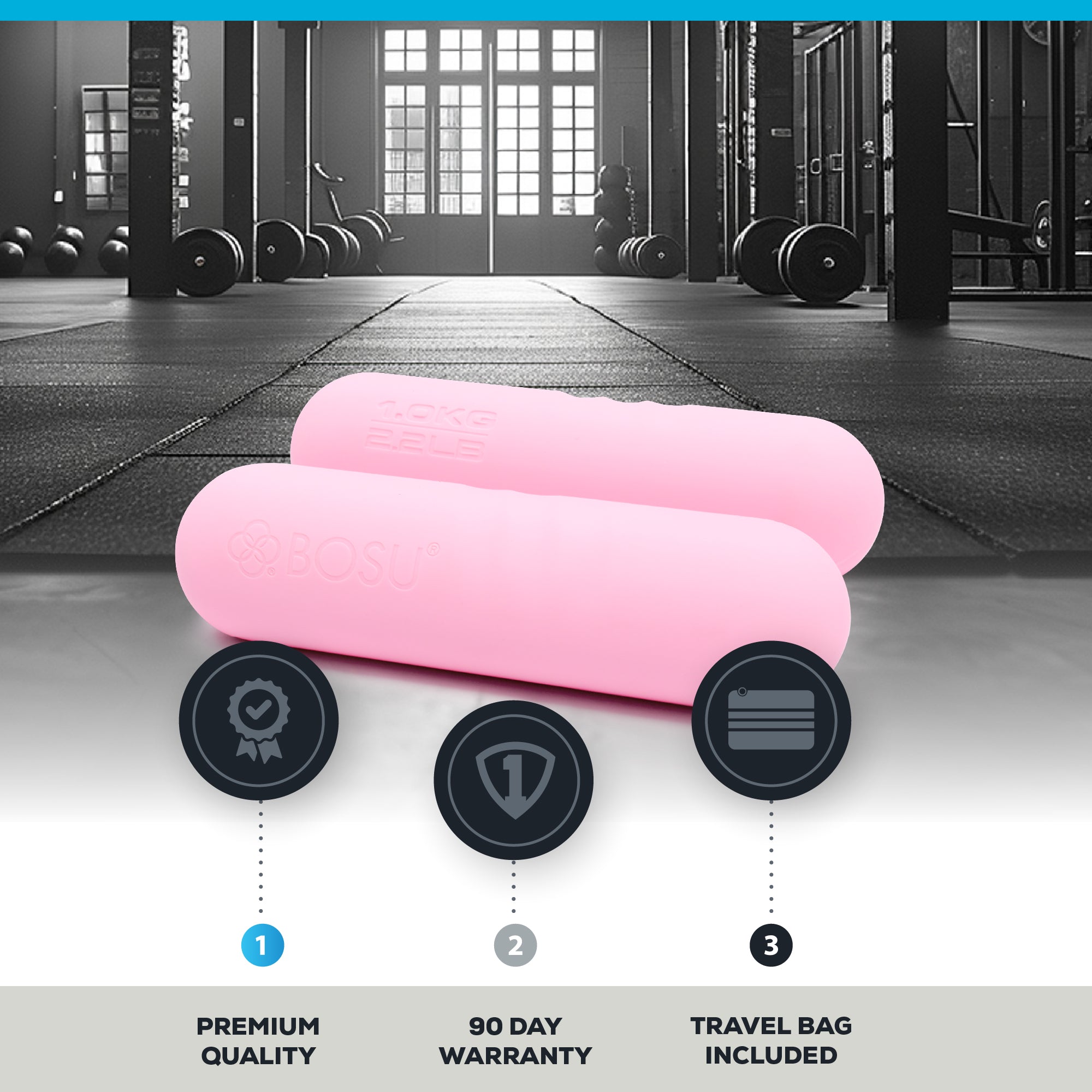 1KG/2.2LB HAND WEIGHTS