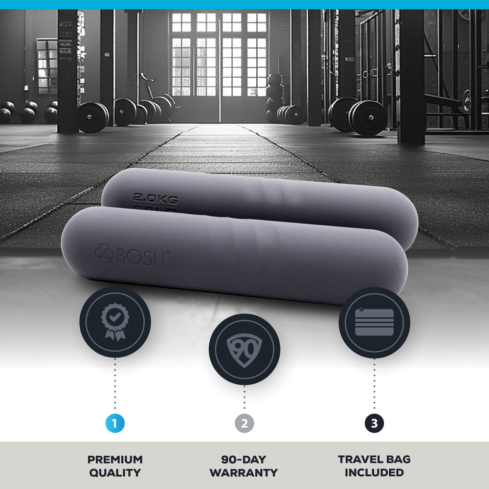 HAND WEIGHTS - 2KG/4.4LB