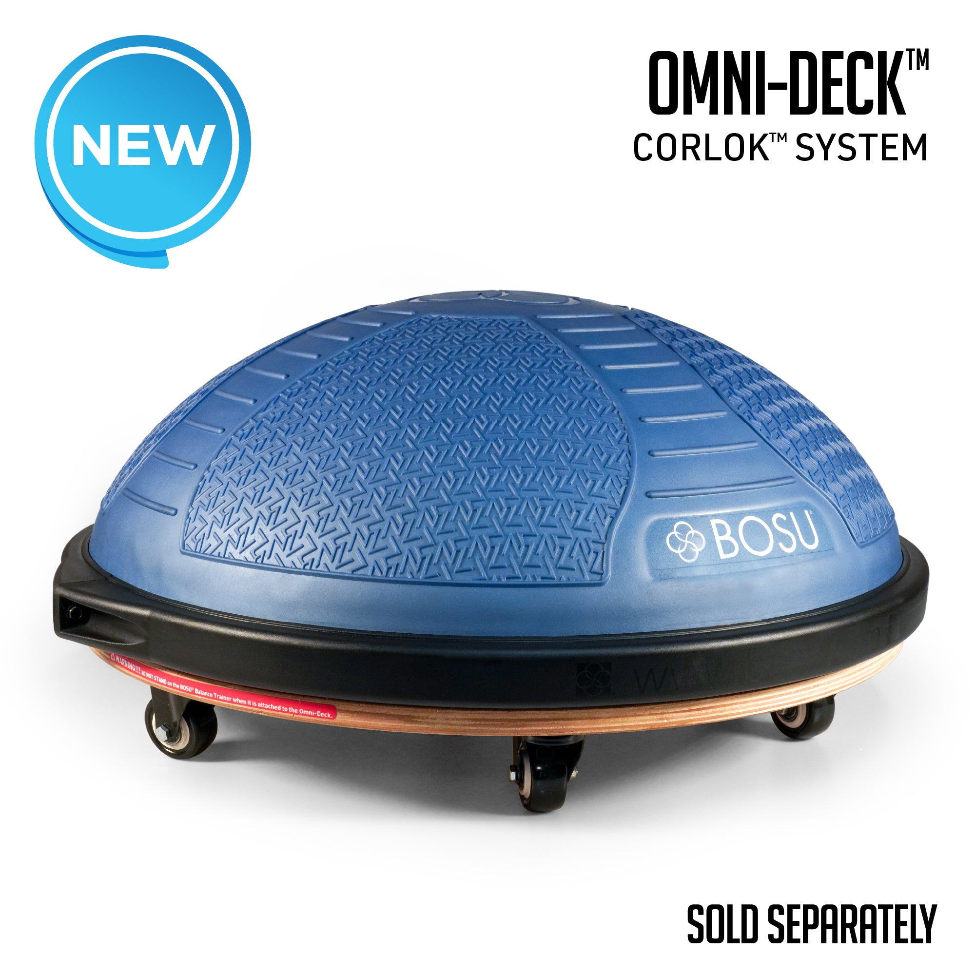 BOSU CoreLok Balance Trainer with Wall Mount – Ultimate Stability