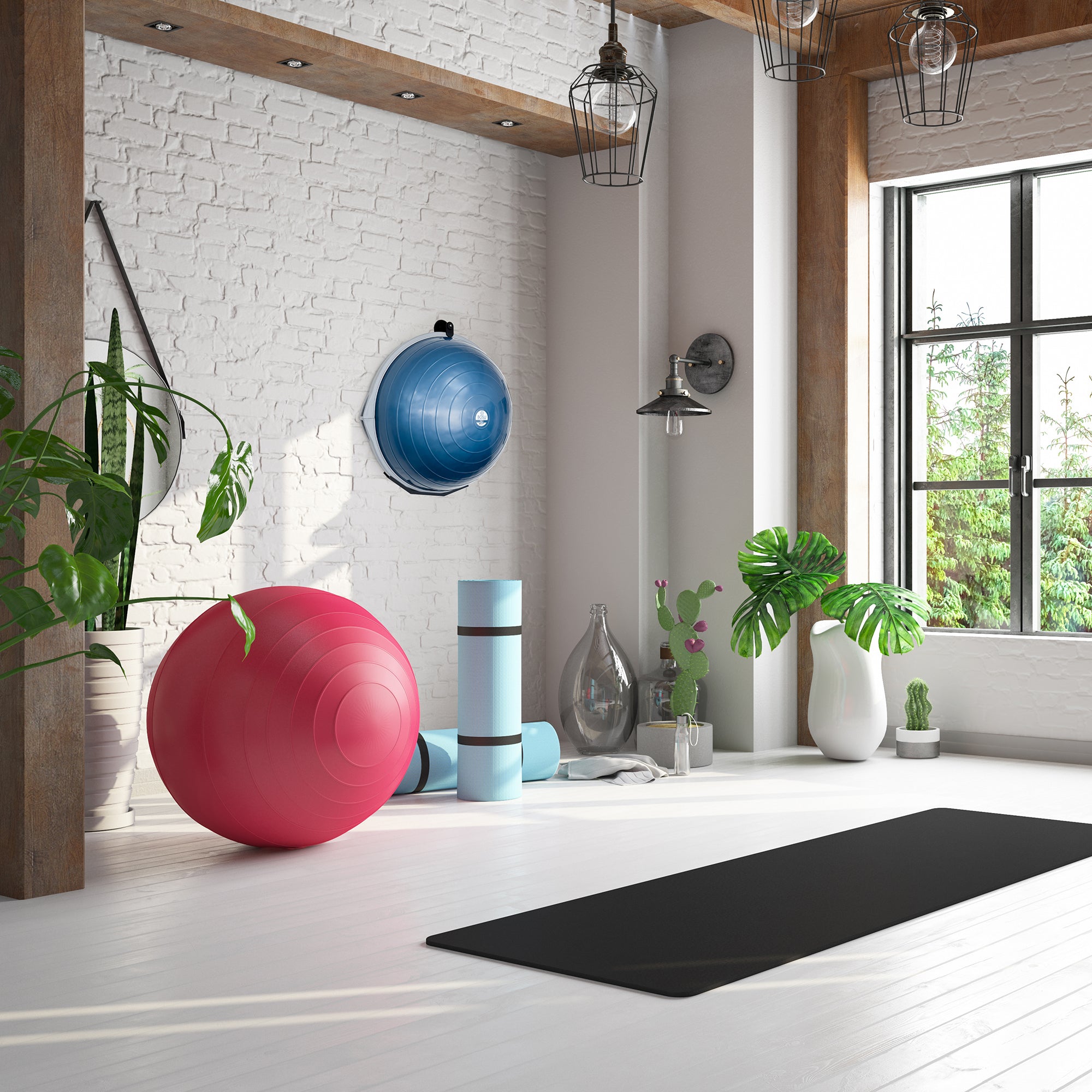 Single Storage Balance Trainer Wall Bracket