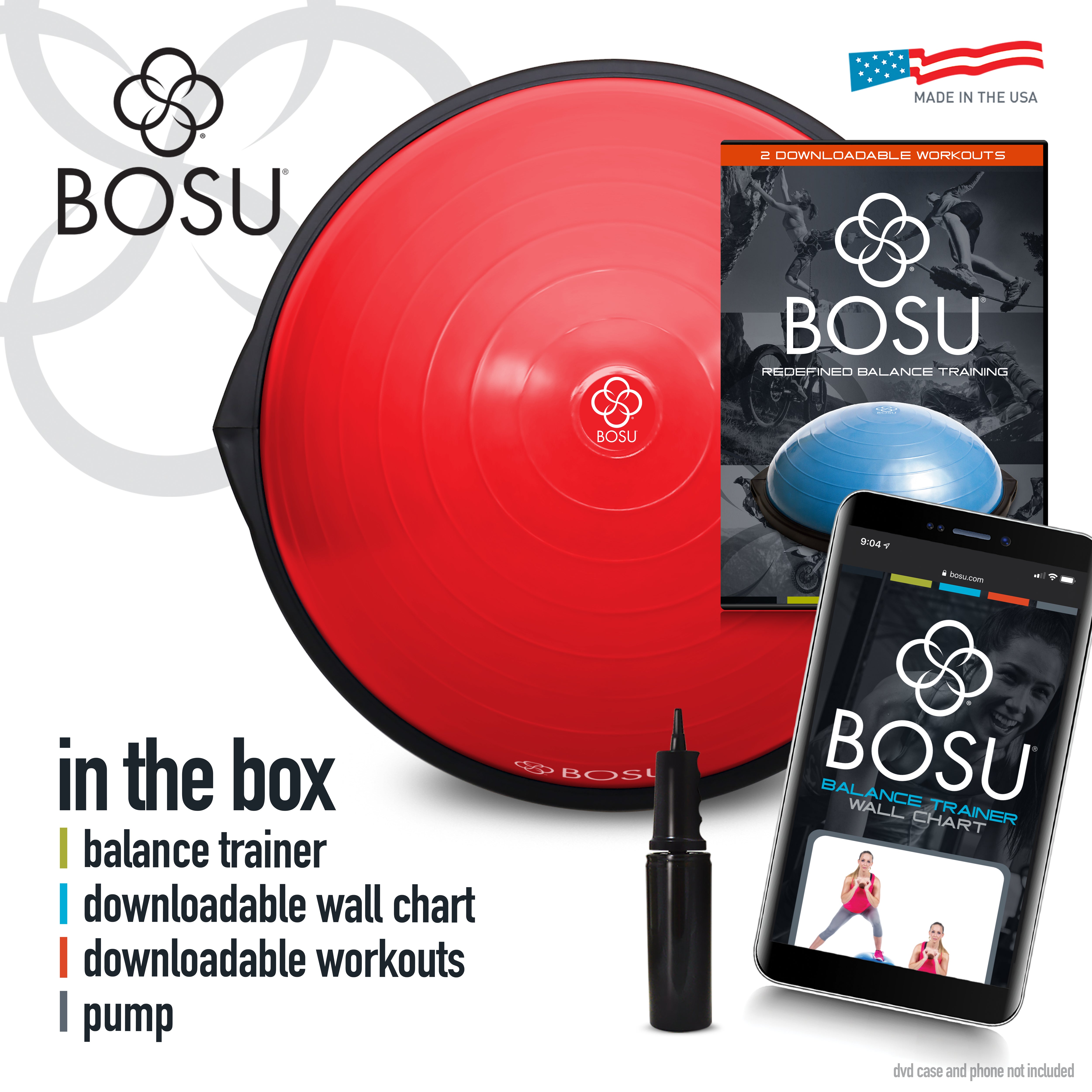 Red bosu ball sale