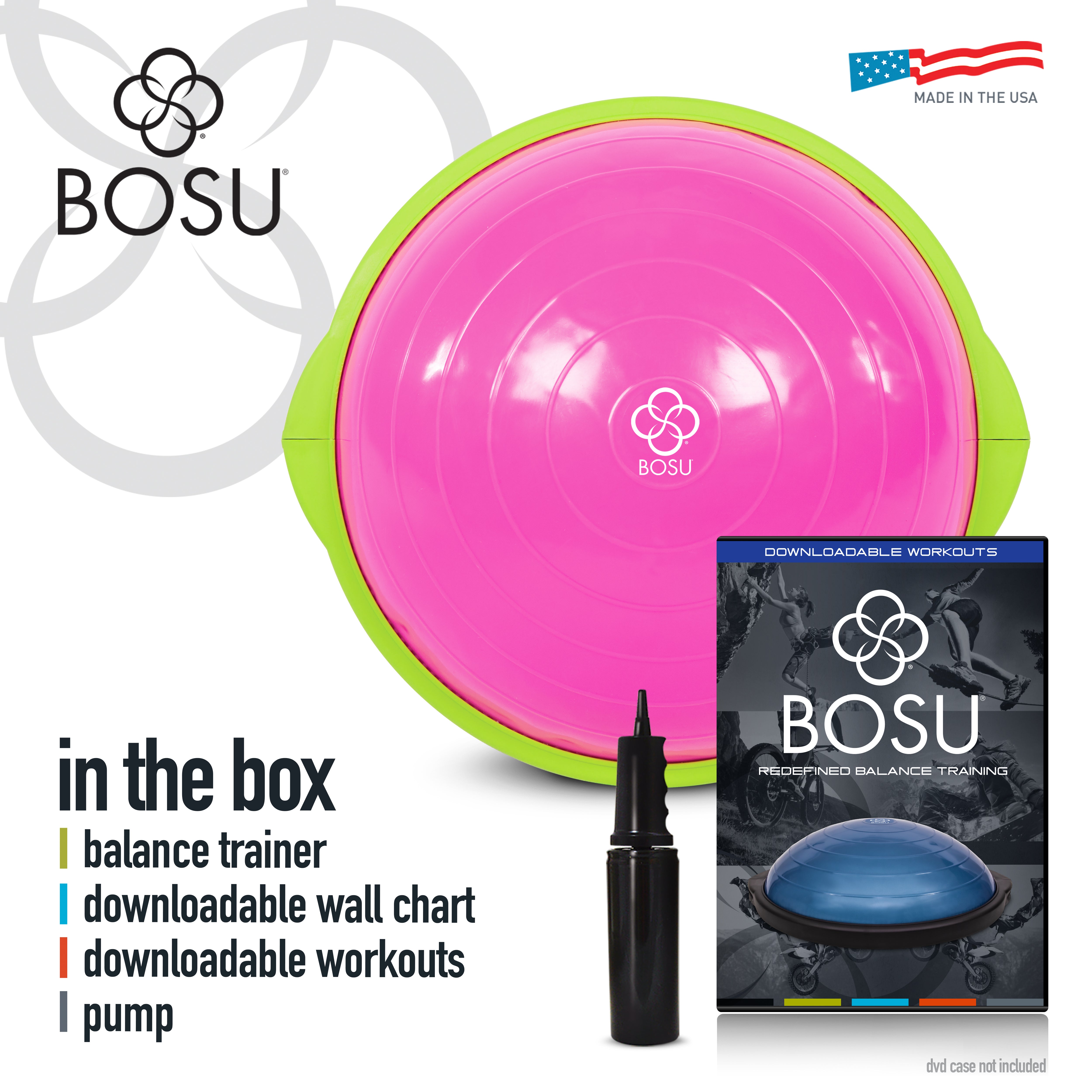 Bosu balance pods online wall chart