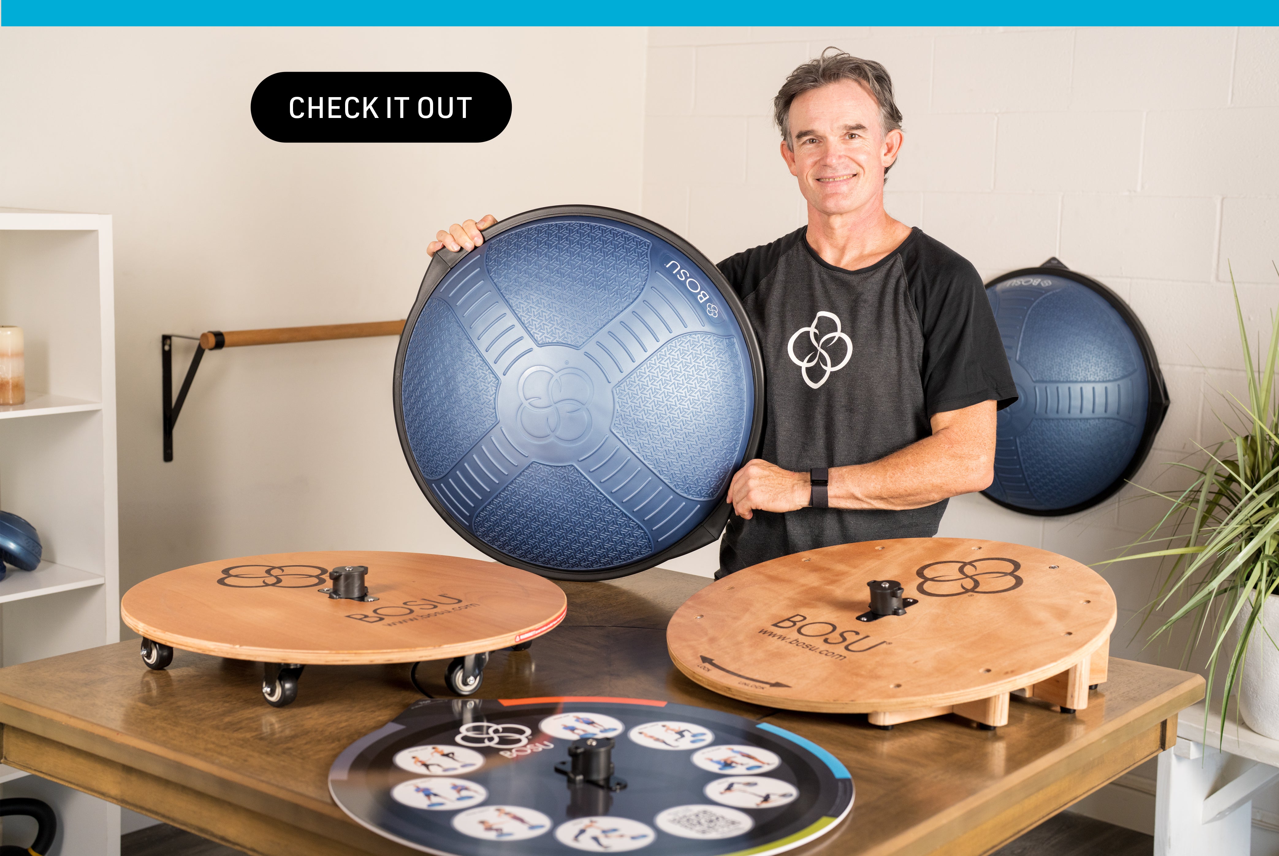エクササイズグッズ BOSU Total Training System BOSU® Sport 50cm Balance Trainer | SME, Inc. USA