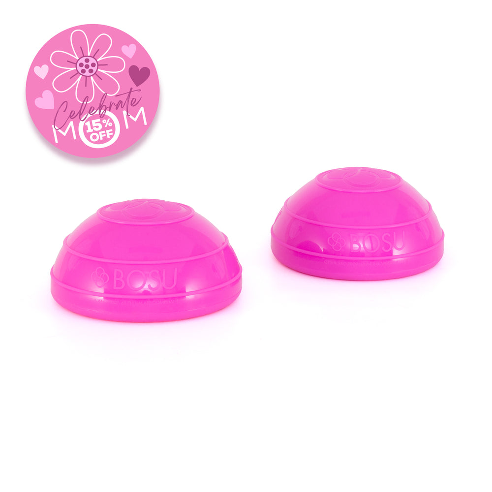 BOSU® Balance Pods(6.5 in)- Pink