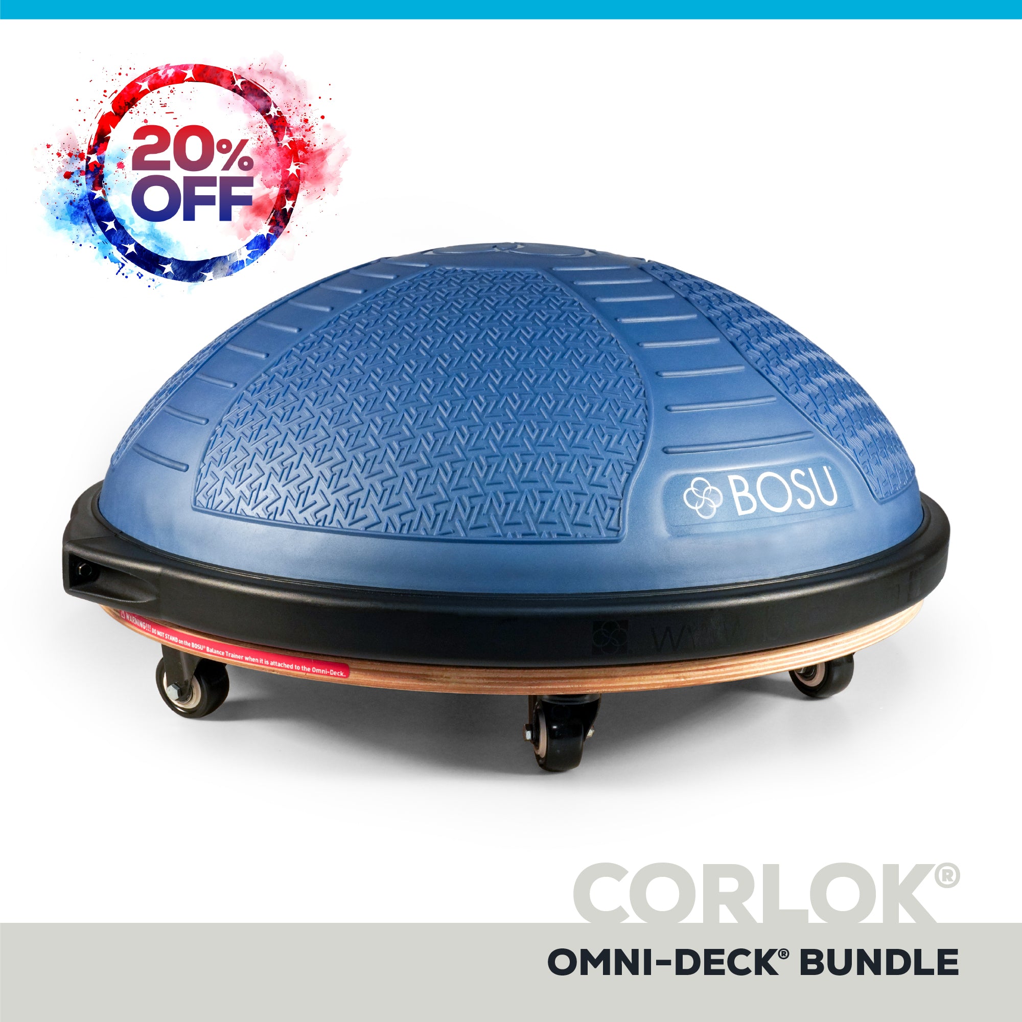 CorLok® NEXGEN™ HOME Balance Trainer + CorLok® Omni-Deck® Bundle