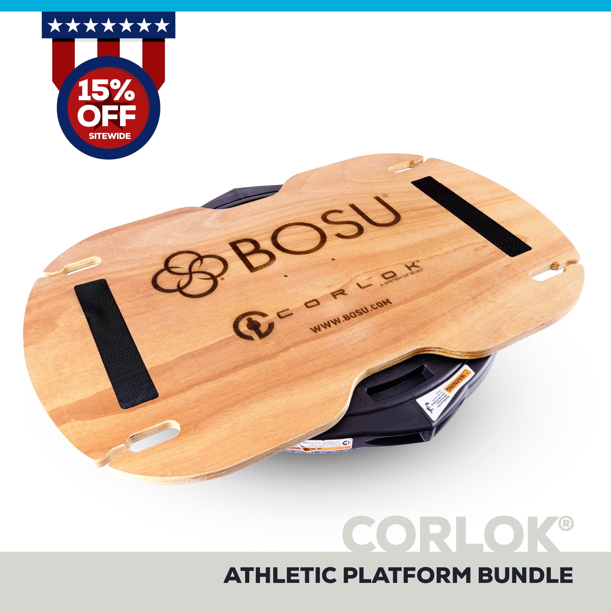 CorLok® NexGen™ Home Balance Trainer + Athletic Platform Bundle