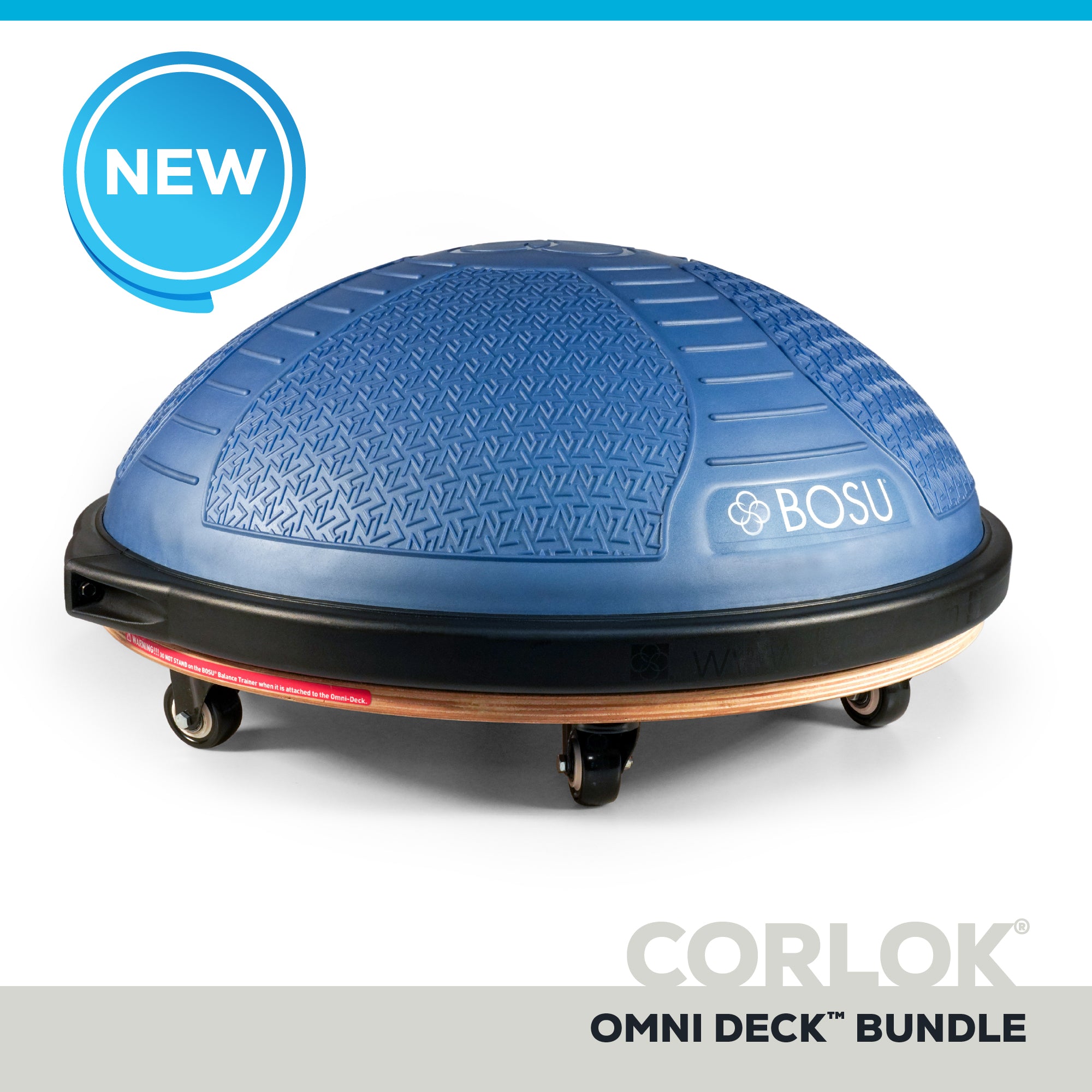 CorLok® NEXGEN™ HOME Balance Trainer + CorLok® Omni-Deck™ Bundle
