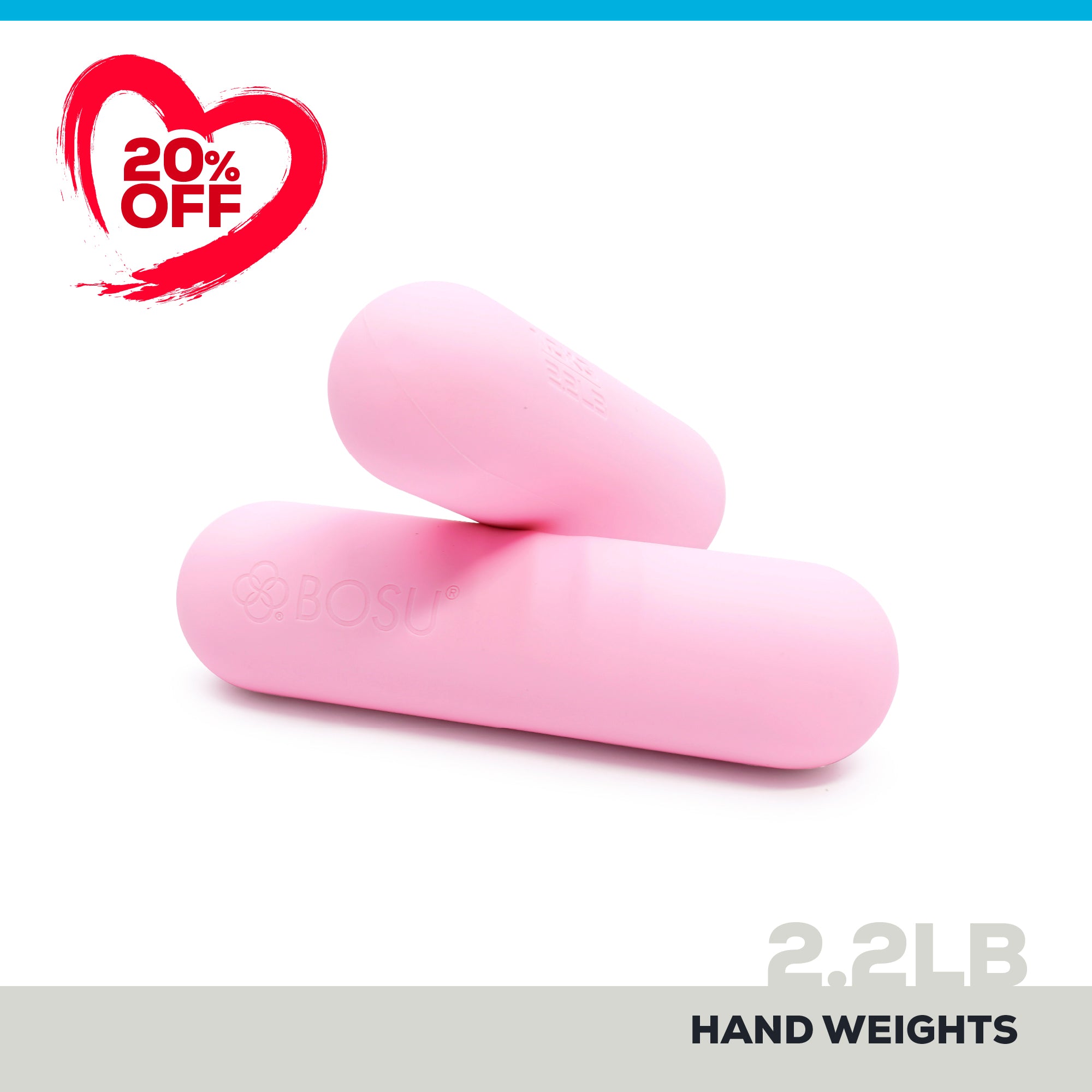 Hand Weights - 1KG/2.2LB