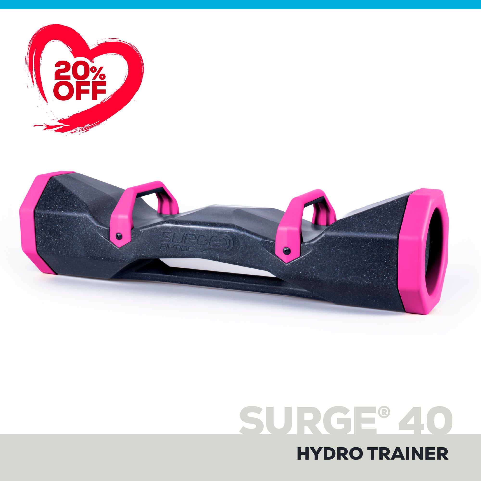 SURGE® 40 - Black/Pink