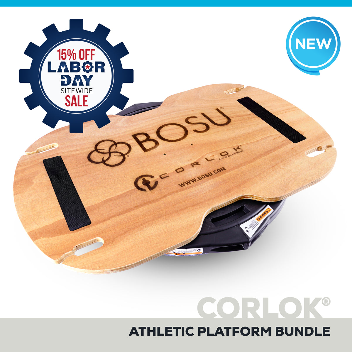 CorLok® NexGen™ Home Balance Trainer + Athletic Platform Bundle