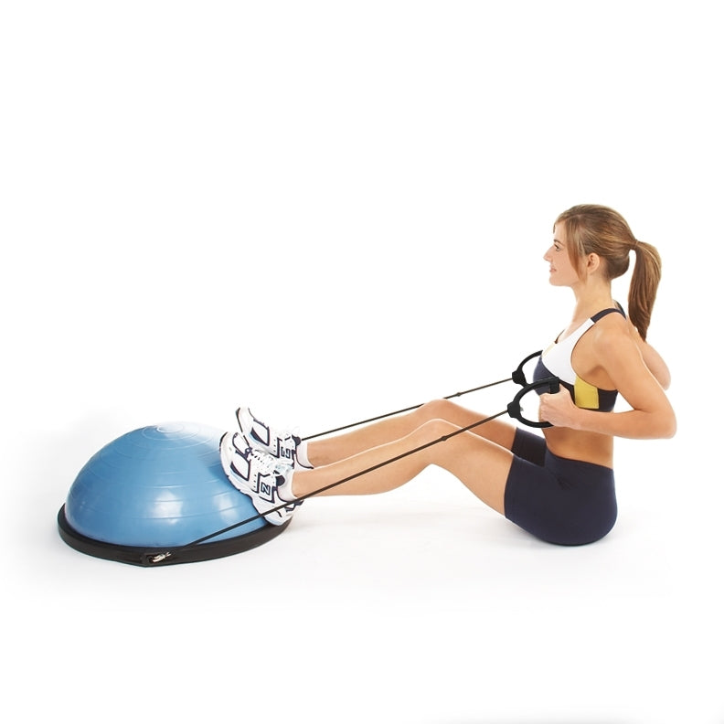 BOSU Balance Trainer with Resistance Bands